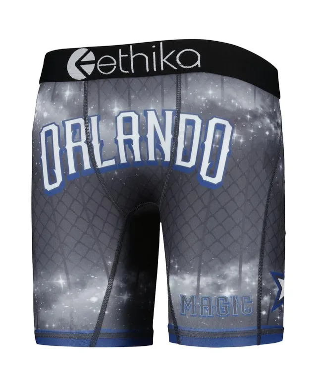 Ethika Youth Boys Black LA Clippers City Edition Boxer Briefs