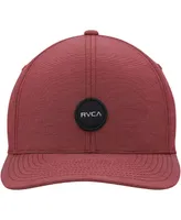 Men's Rvca Burgundy Shane Flex Hat