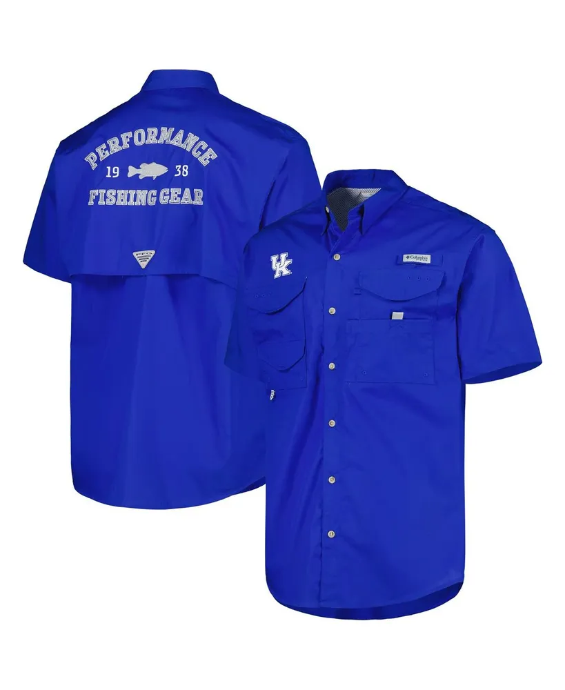 Columbia Men's Columbia Royal Kentucky Wildcats Bonehead Button-Up Shirt