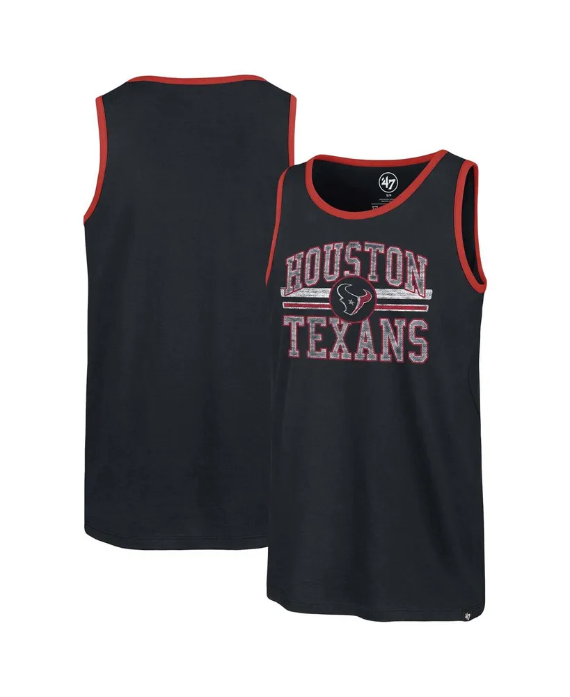 Men's '47 Brand Navy Houston Texans Winger Franklin Tank Top