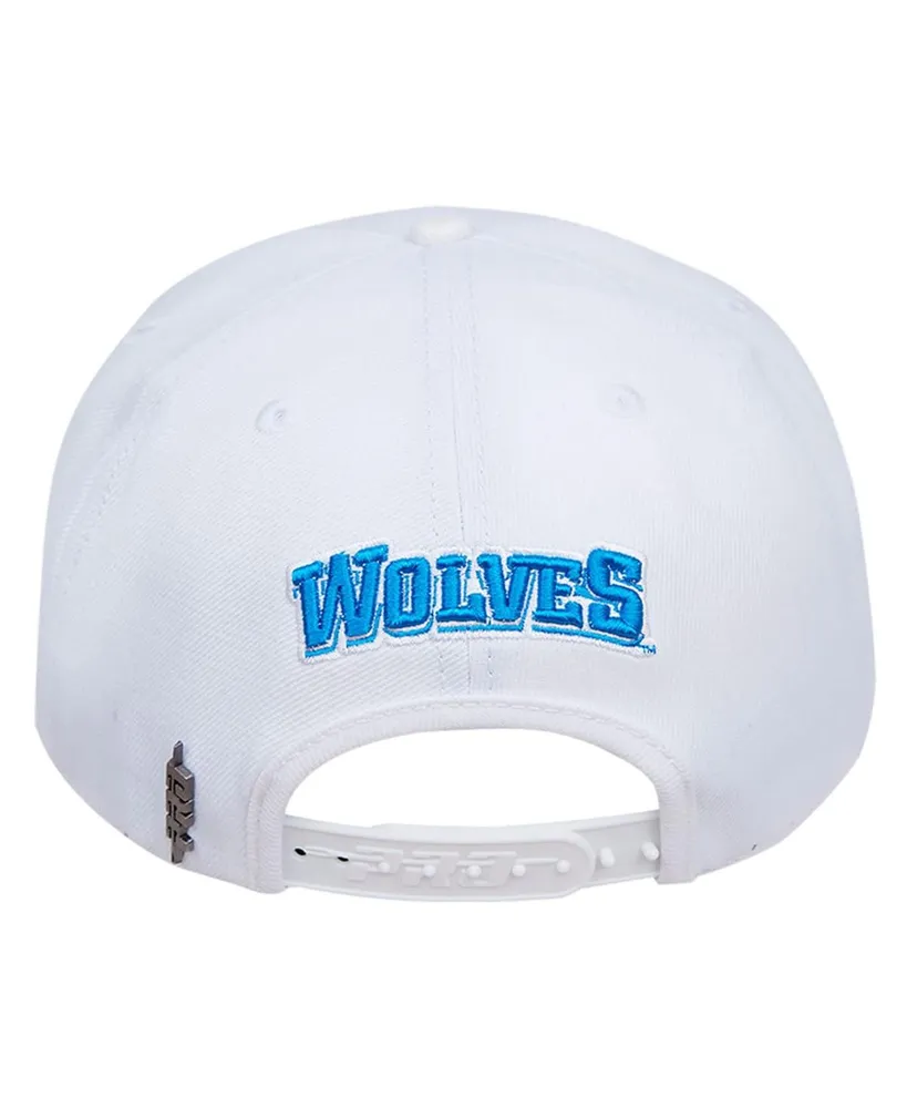 Men's Pro Standard White Cheyney Wolves Evergreen Wool Snapback Hat