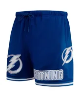 Men's Pro Standard Blue Tampa Bay Lightning Classic Mesh Shorts