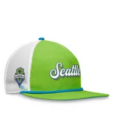 Men's Fanatics Green, White Seattle Sounders Fc True Classic Golf Snapback Hat