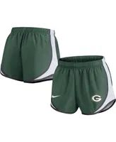 Women's Nike Green Green Bay Packers Tempo Shorts