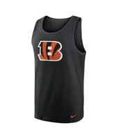 Men's Nike Black Cincinnati Bengals Tri-Blend Tank Top