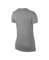 Women's Nike Heather Gray Canada Soccer Legend Performance T-shirt