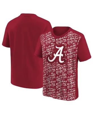 Big Boys Crimson Alabama Tide Exemplary T-shirt