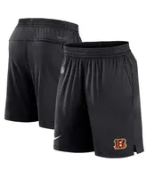 Men's Nike Black Cincinnati Bengals Sideline Performance Shorts