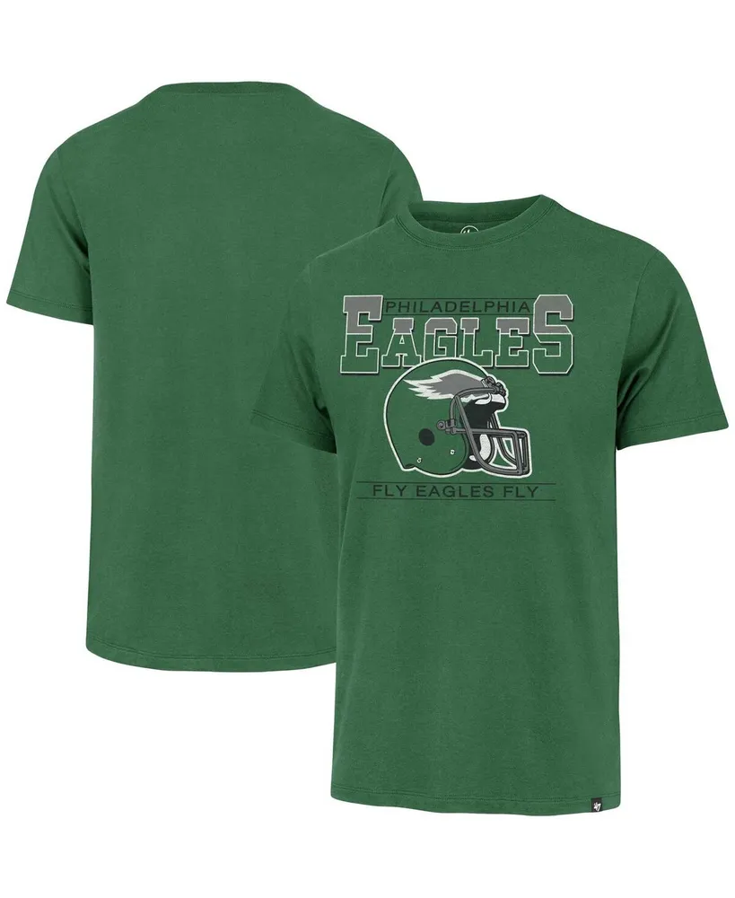 47 Brand Men's Kelly Green Philadelphia Eagles Throwback Club T-shirt -  Macy's