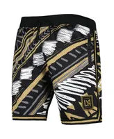 Men's Mitchell & Ness Black Lafc Tribal Fashion Shorts