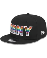 Men's New Era Black New York Red Bulls Pride 9FIFTY Snapback Hat