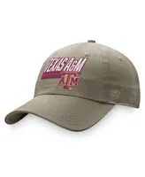 Men's Top of the World Khaki Texas A&M Aggies Slice Adjustable Hat