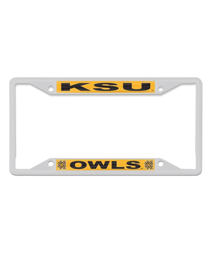 Wincraft Kennesaw State Owls Chrome Color License Plate Frame