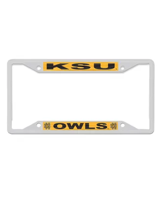 Wincraft Kennesaw State Owls Chrome Color License Plate Frame