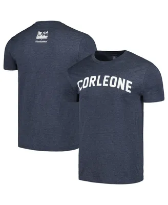 Men's Contenders Clothing Heather Navy The Godfather Corleone T-shirt