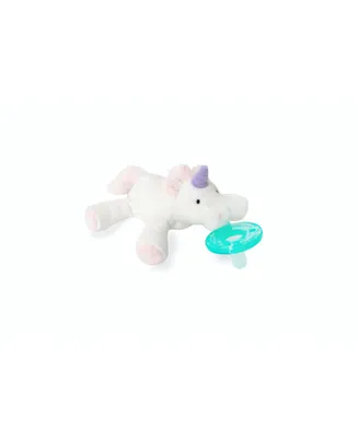 Wubbanub Baby 0 to 6m Pacifier - White Unicorn