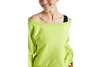 Electric Yoga Women's Off Shoulder Sweatshirt