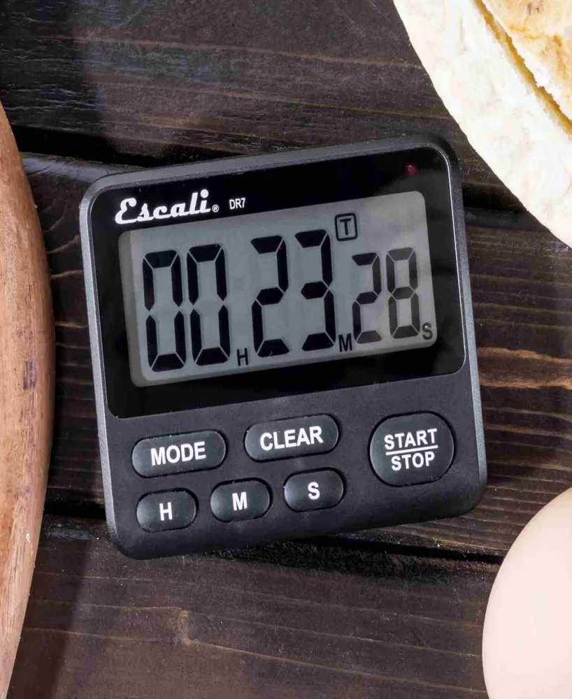 Escali Digital Timer Four Event, Black