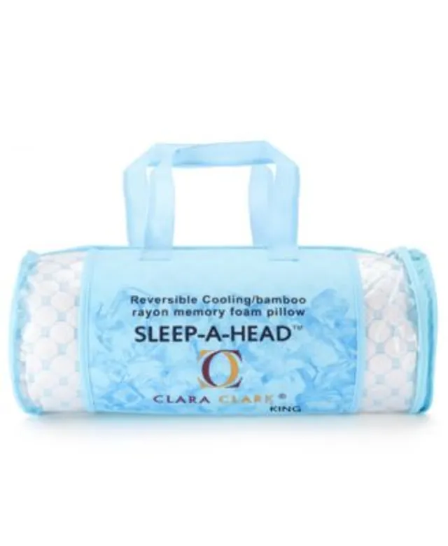 2 Shapeable Shredded Memory Foam Pillows w/ ICE SILK Cooling Cover