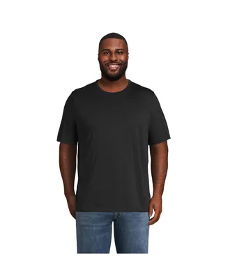 Lands' End Men's Big & Tall Short Sleeve Supima Tee