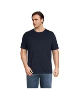Lands' End Men's Big & Tall Short Sleeve Supima Tee
