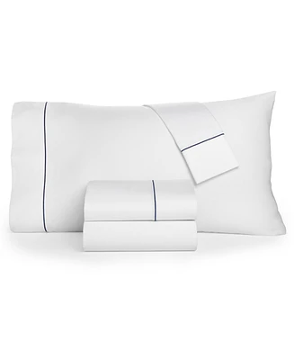 Closeout! Charter Club Solid 550 Thread Count 100% Cotton 4-Pc. Sheet Set, King, Exclusively at Macy's