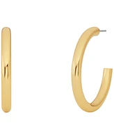 Michael Kors Small Thin Hoop Earrings