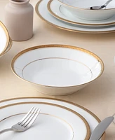 Noritake Charlotta Gold Set of 4 Soup Bowls, Service For 4