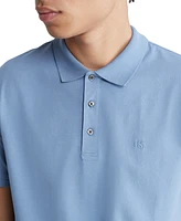 Calvin Klein Men's Regular-Fit Smooth Cotton Monogram Logo Polo Shirt