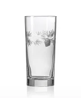 Rolf Glass Icy Pine Cooler Highball Glass 15oz