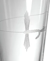 Rolf Glass Fly Fishing Pint Glass 16oz