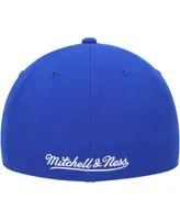 Men's Mitchell & Ness Blue Orlando Magic Hardwood Classics Mvp Team Ground 2.0 Fitted Hat