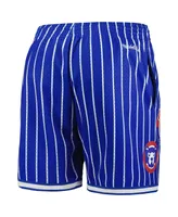Men's Mitchell & Ness Royal Chicago Cubs Cooperstown Collection 1908 World Series City Collection Mesh Shorts