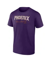 Men's Fanatics Chris Paul Purple Phoenix Suns Name and Number T-shirt