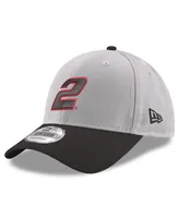 Men's New Era Gray, Black Austin Cindric 9FORTY Snapback Adjustable Hat