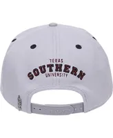 Men's Pro Standard Gray Texas Southern Tigers Evergreen Mascot Snapback Hat