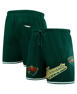 Men's Pro Standard Green Minnesota Wild Classic Mesh Shorts