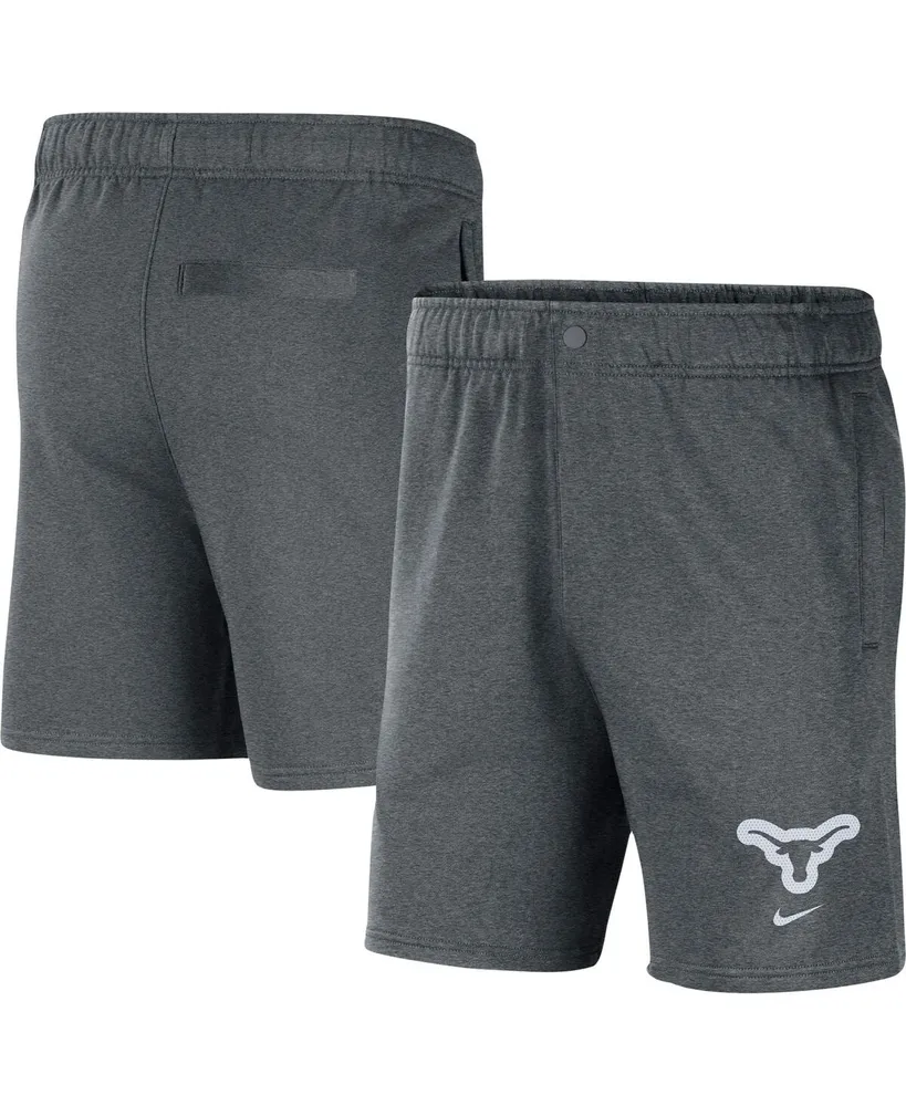 Men's Nike Gray Texas Longhorns Fleece Shorts