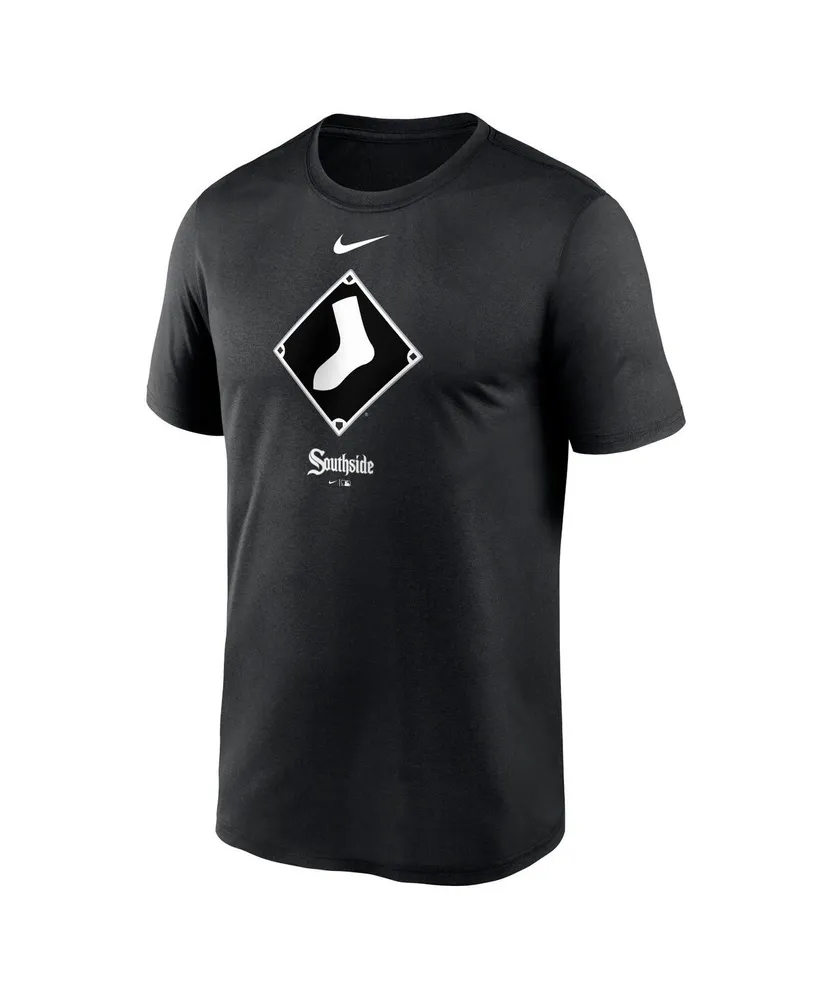 Men's Nike Black Chicago White Sox City Connect Logo T-shirt