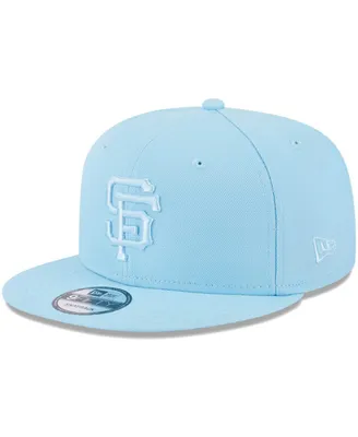 Men's New Era Light Blue San Francisco Giants Spring Color Basic 9FIFTY Snapback Hat