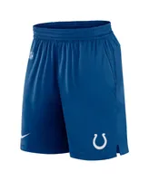 Men's Nike Royal Indianapolis Colts Sideline Performance Shorts