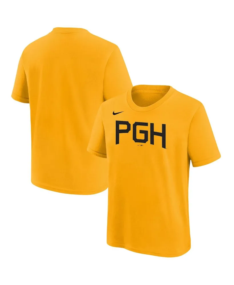 Men's Pittsburgh Pirates Roberto Clemente Nike Gold 2023 City