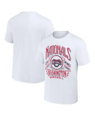 Men's Darius Rucker Collection by Fanatics White Washington Nationals Distressed Rock T-shirt