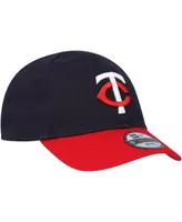 Infant Boys and Girls New Era Navy Minnesota Twins Team Color My First 9TWENTY Flex Hat