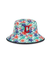 Men's New Era Cleveland Guardians Tropic Floral Bucket Hat