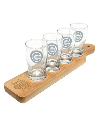 logobrands Buffalo Bills Four-Pack Beer Flight Glass Set