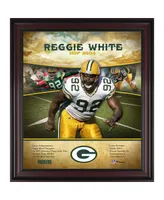 Reggie White Green Bay Packers Framed 15" x 17" Hall of Fame Career Profile