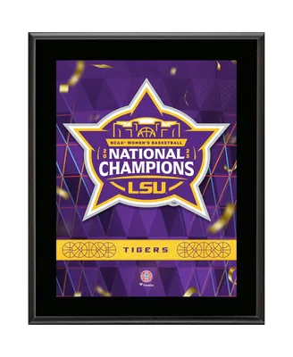 Lsu Tigers 2023 Ncaa Women's Basketball National Champions 10.5" X 13" Sublimated Plaque