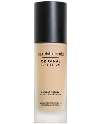 bareMinerals Original Pure Serum Radiant Liquid Foundation Spf 20