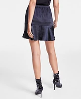 Bar Iii Women's Satin Mini Skirt, Created for Macy's